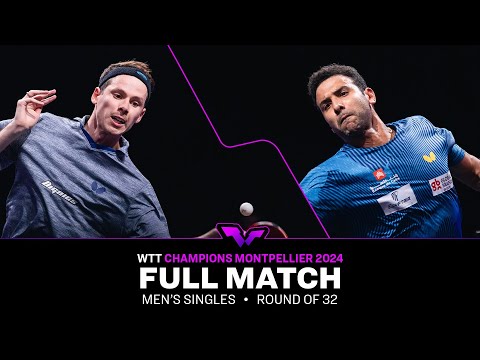 FULL MATCH | Jonathan Groth vs Omar Assar | MS R32 | #WTTMontpellier 2024