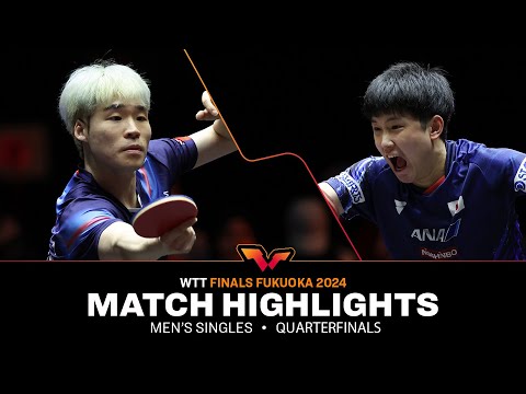 Jang Woojin vs Tomokazu Harimoto | MS QF | WTT Finals Fukuoka 2024