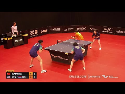 Kuai/Chen vs Deng/Men | WD SF | WTT Feeder Düsseldorf II 2024