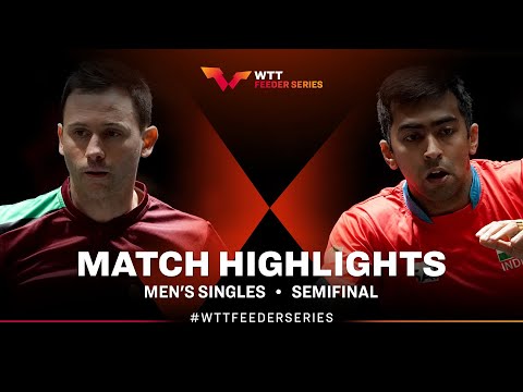 Joao Monteiro vs Harmeet Desai | MS SF | WTT Feeder Caracas 2024