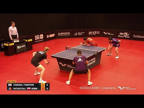 Hamada/Yokotani vs Putuntica/Kubik | MD SF | WTT Feeder Düsseldorf II 2024