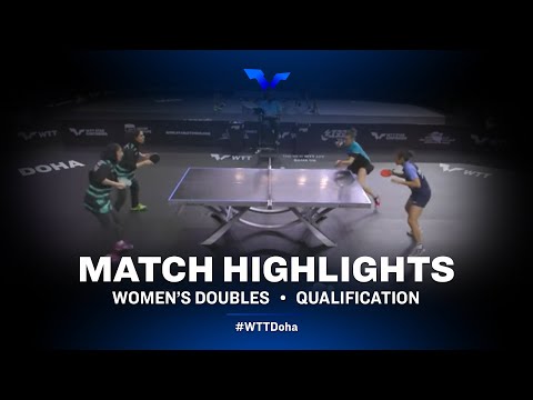 Safaei/ Farei vs Mischek/ Ho | WTT Star Contender Doha 2021 | WD | Qual