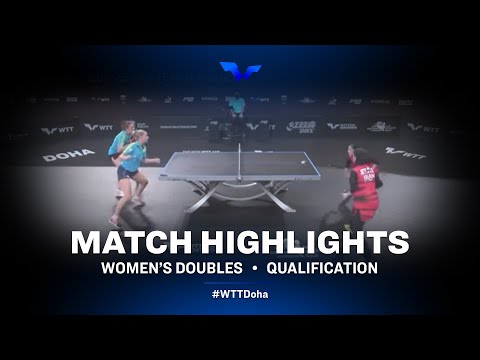 Strazar / Tofant vs Safaei / Farei | WTT Star Contender Doha 2021 | WD | Qual