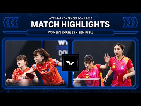 Odo/Yokoi vs Qian/Shi | WD SF | WTT Star Contender Doha 2025
