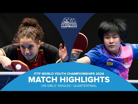 Hana Goda vs Qin Yuxuan | U19 GS-QF | ITTF World Youth Championships 2024