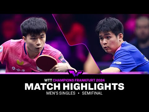 Lin Yun-Ju vs Lin Shidong | MS SF | WTT Champions Frankfurt 2024