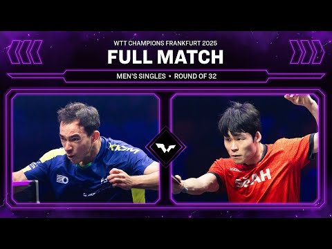 هوگو کالدرانو در مقابل جانگ ووجین | مرحله یک سی و دوم WTTFrankfurt 2025