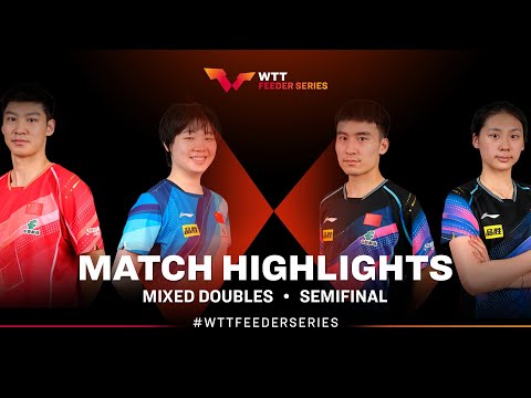 Xue/Kuai vs Niu/Chen | XD SF | WTT Feeder Düsseldorf II 2024