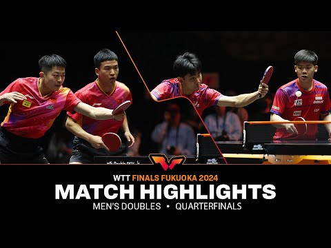 Xiang/Yuan vs Quek/Pang | MD QF | WTT Finals Fukuoka 2024