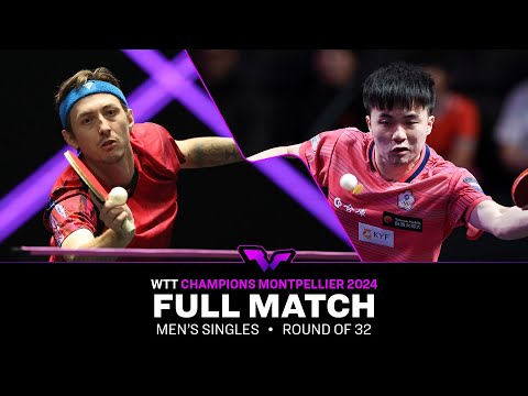 FULL MATCH | Liam Pitchford vs Lin Yun-Ju | MS R32 | #WTTMontpellier 2024