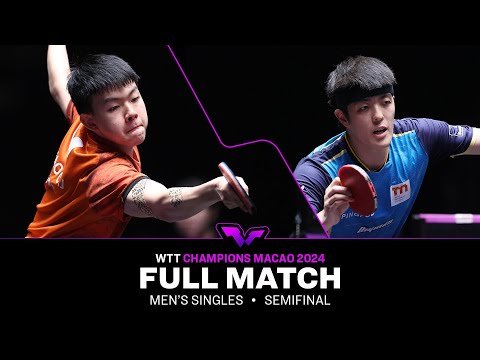 FULL MATCH | Kao Cheng-Jui vs Dang Qiu | MS SF | #WTTMacao 2024