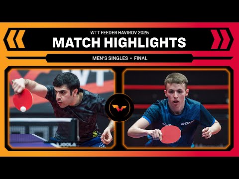 امیررضا عباسی در مقابل فلاویان کتون | فینال تک نفره | WTT Feeder Havirov 2025