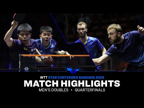 Picard/Seyfried vs Chuang/Kao | MD QF | WTT Star Contender Bangkok 2024