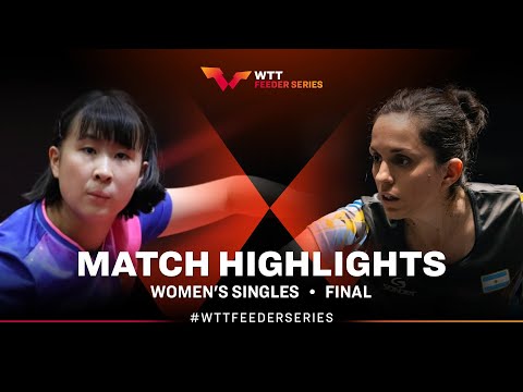 Xu Jiayi vs Ana Codina | WS Final | WTT Feeder Caracas 2024