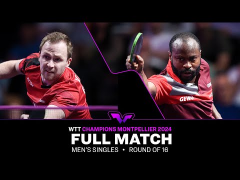 FULL MATCH | Benedikt Duda vs Quadri Aruna | MS R16 | #WTTMontpellier 2024