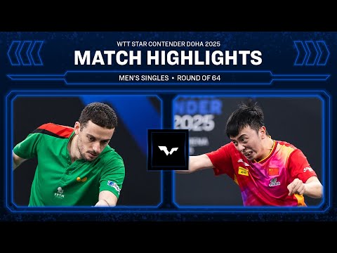 Marcos Freitas vs Chen Yuanyu | MS R64 | WTT Star Contender Doha 2025