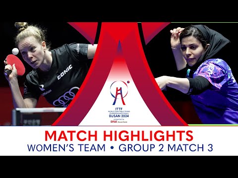 Neda Shahsavari (IRI) vs Tessy Gonderinger (LUX) | WT G2 - Match 3 | #ITTFWorlds2024