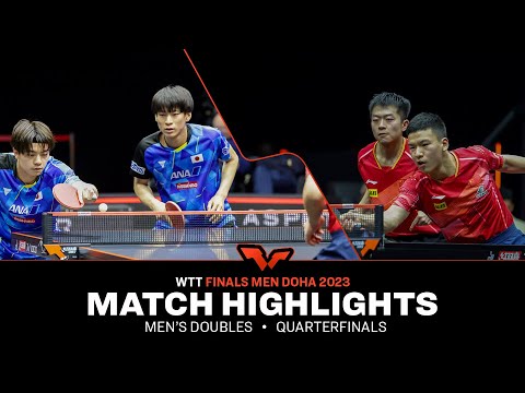 Yuan/Xiang vs Uda/Togami | MD QF | WTT Finals Men Doha 2023