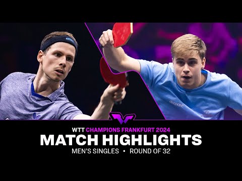 Jonathan Groth vs Truls Moregard | MS R32 | WTT Champions Frankfurt 2024