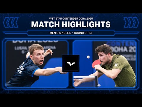 Flavien Coton vs Kristian Karlsson | MS R64 | WTT Star Contender Doha 2025