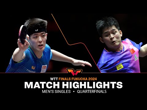 Dang Qiu vs Lin Shidong | MS QF | WTT Finals Fukuoka 2024