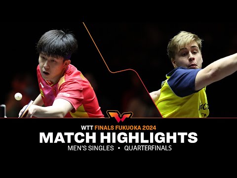 Wang Chuqin vs Truls Moregard | MS QF | WTT Finals Fukuoka 2024