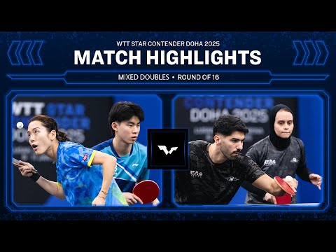 Bae/Jee vs Abdulwahhab/Mohamed | XD R16 | WTT Star Contender Doha 2025