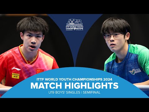 Huang Youzheng vs Leonardo Iizuka | U19 BS-SF | ITTF World Youth Championships 2024