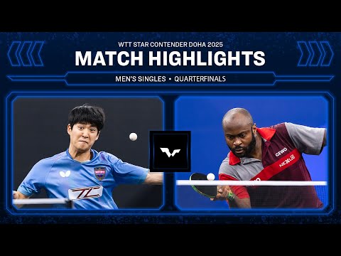 Park Ganghyeon vs Quadri Aruna | MS QF | WTT Star Contender Doha 2025