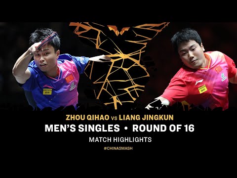 Zhou Qihao vs Liang Jingkun | MS R16 | China Smash 2024