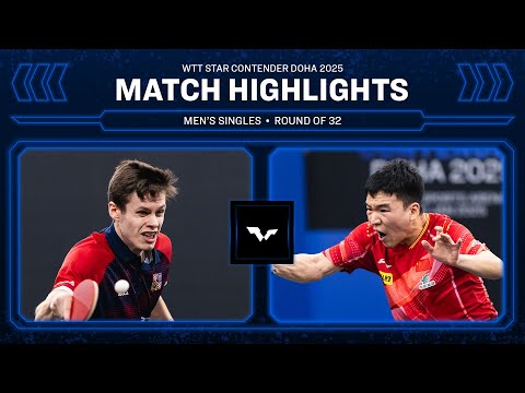 Tomas Polansky vs Xiang Peng | MS R32 | WTT Star Contender Doha 2025
