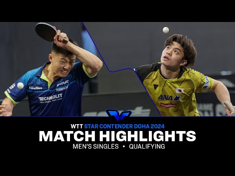 Fanbo Meng vs Yukiya Uda | MS Qual | WTT Star Contender Doha 2024