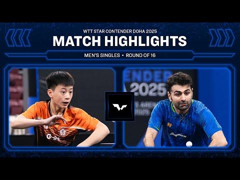 Kuo Guan-Hong vs Noshad Alamiyan | MS R64 | WTT Star Contender Doha 2025
