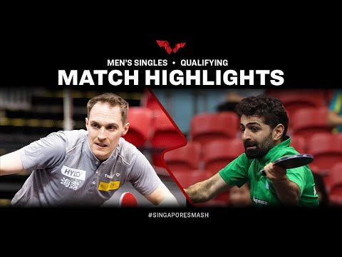 Noshad Alamiyan vs Cedric Nuytinck | MS Qual | Singapore Smash 2023