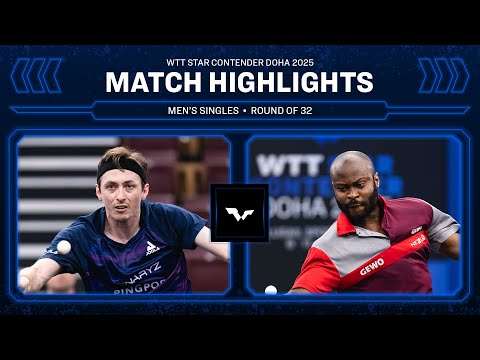 Liam Pitchford vs Quadri Aruna | MS R32 | WTT Star Contender Doha 2025