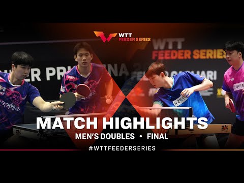 Gil/Kwak vs Baek/Han | MD Final | WTT Feeder Prishtina 2024