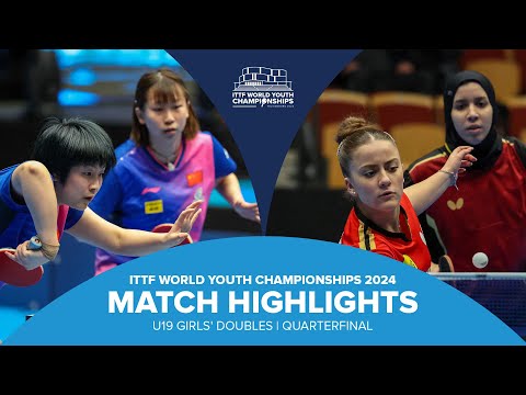 Zong/Qin vs Griesel/Younes | U19 GD-QF | ITTF World Youth Championships 2024