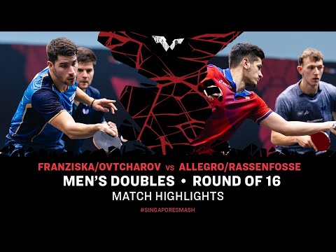 Franziska/Ovtcharov vs Allegro/Rassenfosse | MD R16 | Singapore Smash 2024