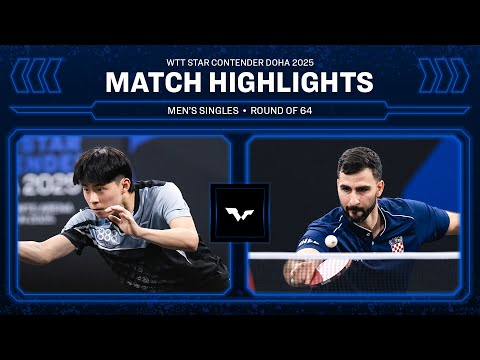 Hwan Bae vs Andrej Gacina | MS R64 | WTT Star Contender Doha 2025