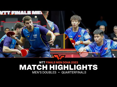 Lin/Lin vs Ovtcharov/Franziska | MD QF | WTT Finals Men Doha 2023