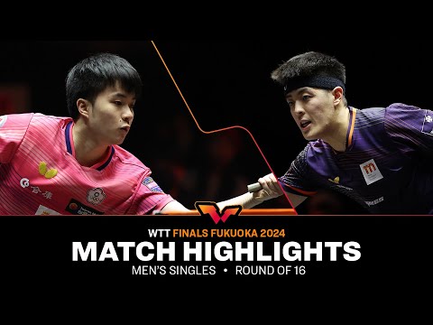 Lin Yun-Ju vs Dang Qiu | MS R16 | WTT Finals Fukuoka 2024