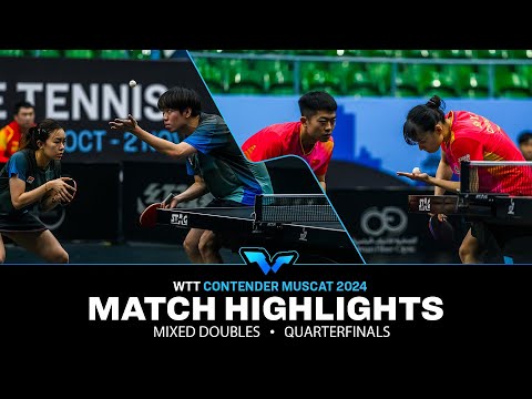 Yiu/Ng vs Yuan/Shi | XD QF | WTT Contender Muscat 2024