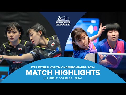Mende Takamori vs Zong Qin | U19 GD Final | ITTF World Youth Championships 2024