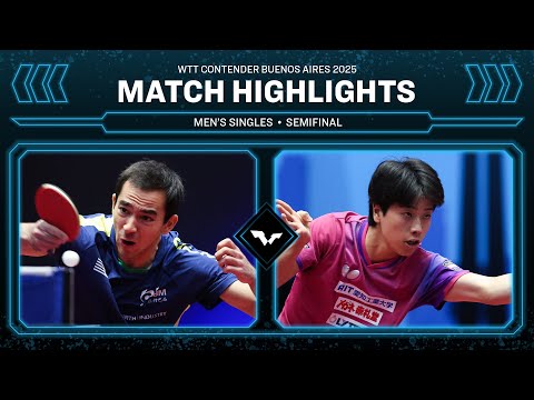 هوگو کالدرانو در برابر هیروتو شینوزوکا | نیمه نهایی WTTBuenosAires 2025