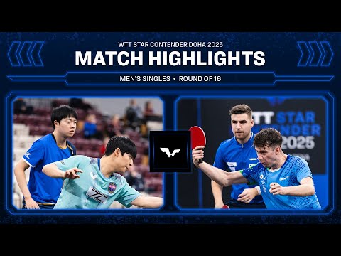 Park/Jang vs Kozul/Jorgic | MD R16 | WTT Star Contender Doha 2025