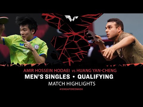 Amir Hossein Hodaei vs Huang Yan-Cheng | MS Qual | Singapore Smash 2024