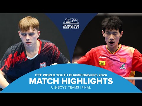 Marcel Blaszczyk vs Chen Junsong | U19 Teams Final | ITTF World Youth Championships 2024