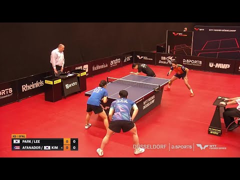 Park/Lee vs Afanador/Kim | XD SF | WTT Feeder Düsseldorf II 2024
