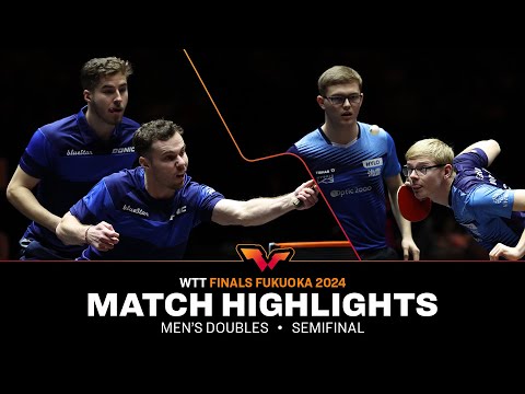 Bourrassaud/Dorr vs Lebrun/Lebrun | MD SF | WTT Finals Fukuoka 2024