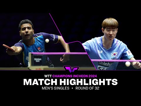 Oh Junsung vs Omar Assar | MS R32 | WTT Champions Incheon 2024